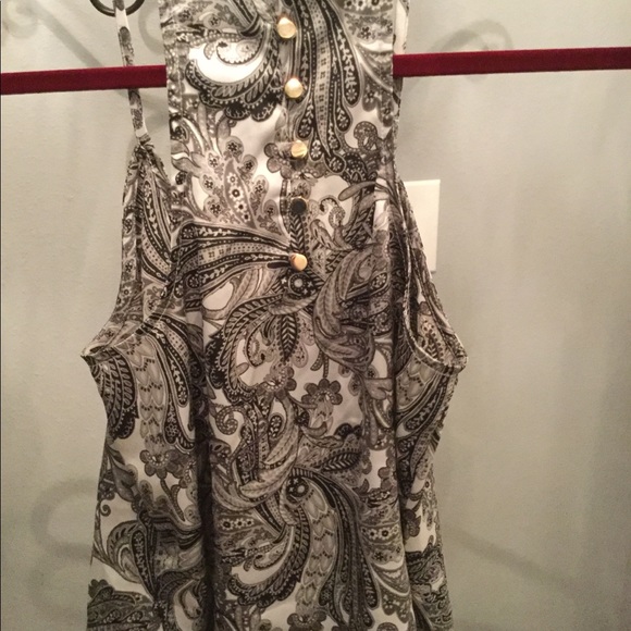 Paisley Crop Tank - Picture 3 of 3